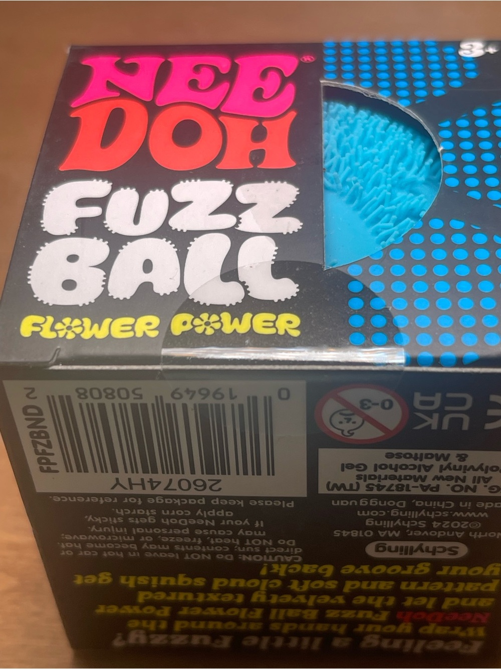 NeeDoh Fuzz Ball - Blue - Picture 7 of 7